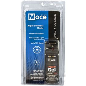 Mace Pepper Spray Night Defender MK-III Light