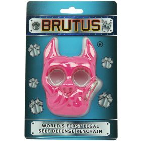 Brutus Self Defense Key Chain Pink Color