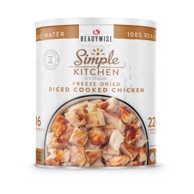 Simple Kitchen FD Diced Chicken - 16 Serving Can