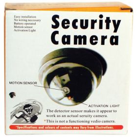 DUMMY DOME CAMERA WITH LED