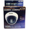 DUMMY DOME CAMERA WITH LED AND WHITE BODY