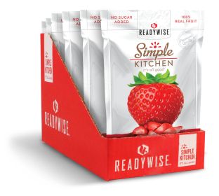6 CT Case Simple Kitchen Strawberries