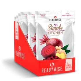 6 CT Case Simple Kitchen Ginger Beets