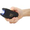 Hot Shot stun gun with flashlight and Battery Meter Black