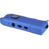 80,000,000 volt MultiGuard Stun Gun Alarm and Flashlight with Built in Charger Blue