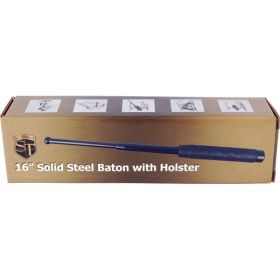 16 inch Rubber Handle Steel Baton