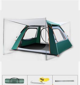 Foldable Automatic Thickening Sunscreen Wild Picnic Home Full Set Camping Tent (Option: Two doors and Windows58-6 Style)