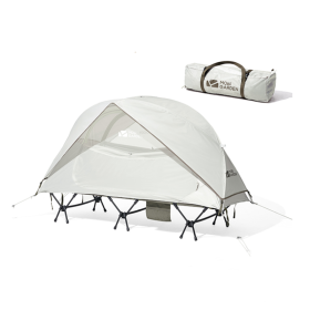 Ultra-light Folding Rainproof Camping Single Tent (Color: White)